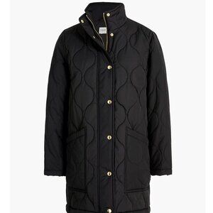 J. Crew Factory City Puffer Coat M